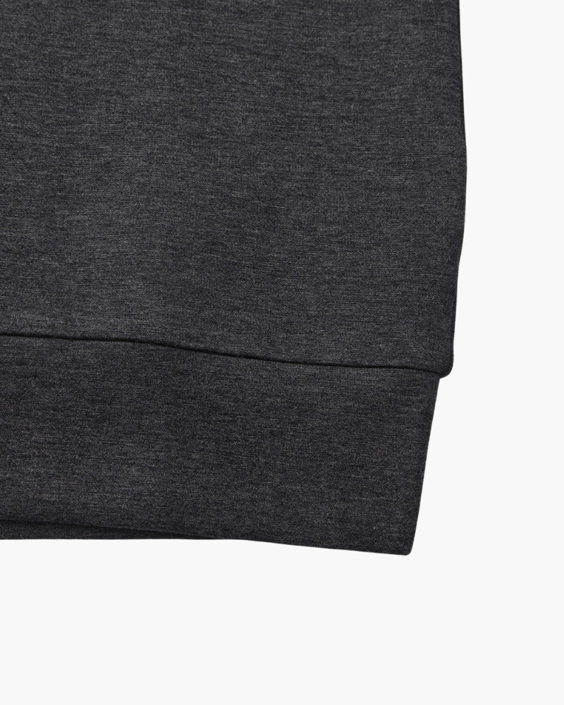 Classic Modal Blend Crewneck Sweatshirt - Old Money