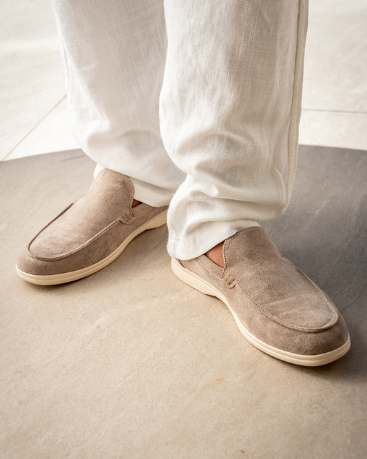 Old Money Suede Loafers - Old Money