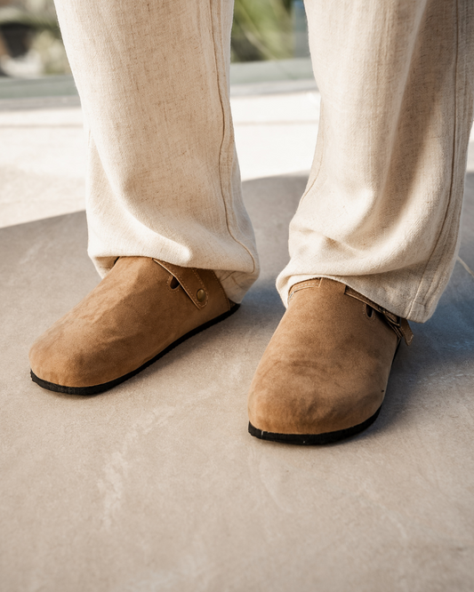 Old Money Suede Clogs - Old Money