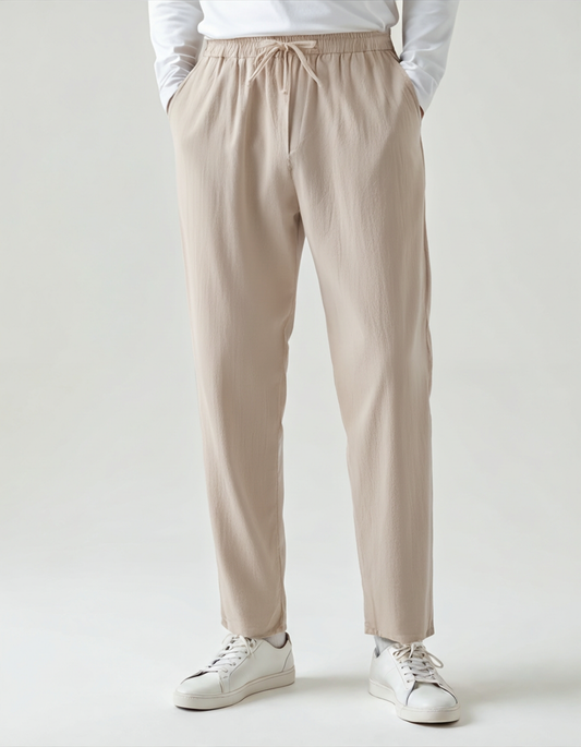 Zanzibar - Linen Pantalon - Old Money